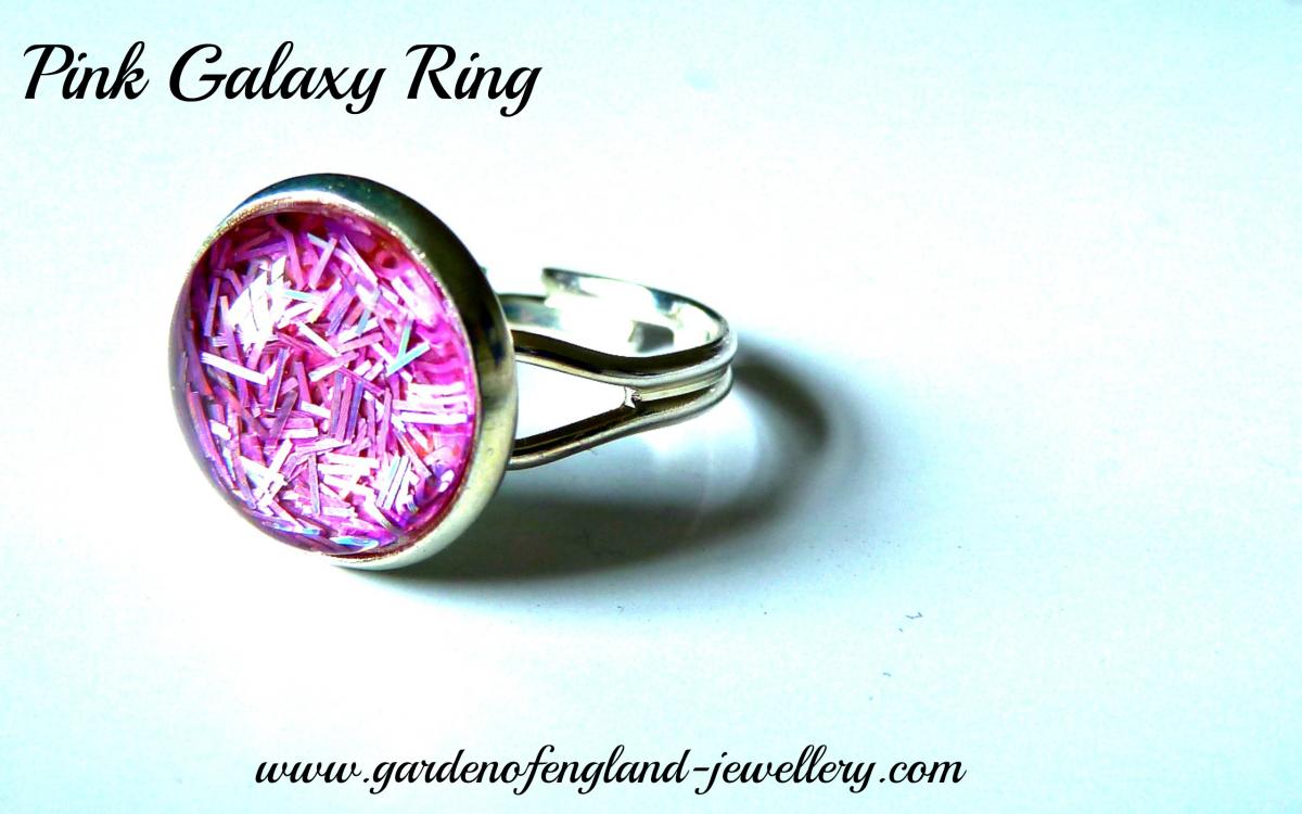 Pink Galaxy Ring